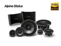 Alpine HDZ-653 3 Yollu 16cm Hi-Res Komponent Mid Takımı (300 Watt)
