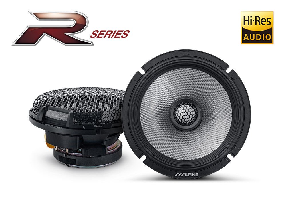 Alpine R2-S65 16cm Hi-Res Koaksiyel Hoparlör (300 Watt)