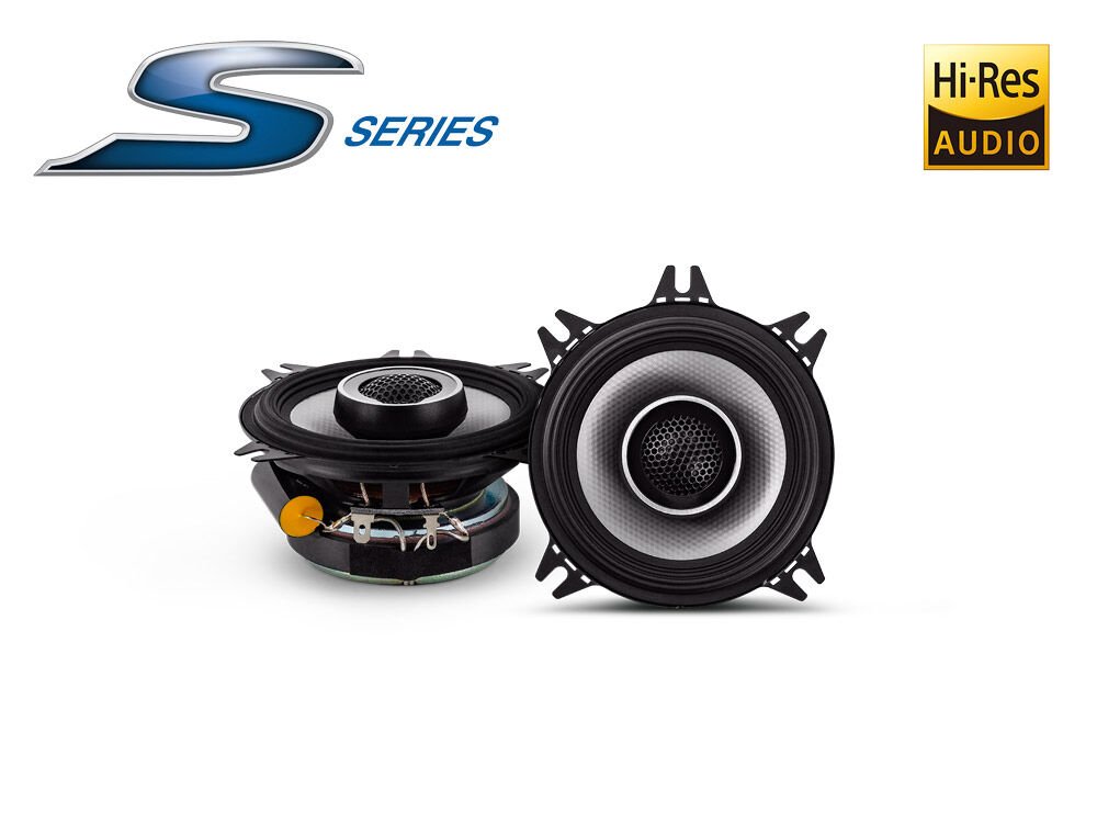 Alpine S2-S40 10cm Hi-Res Koaksiyel Hoparlör (140 Watt)