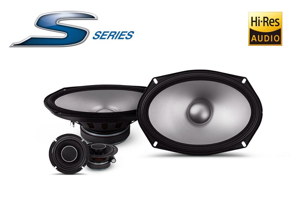 Alpine S2-S69C Oval Hi-Res Komponent Mid Takımı (260 Watt)
