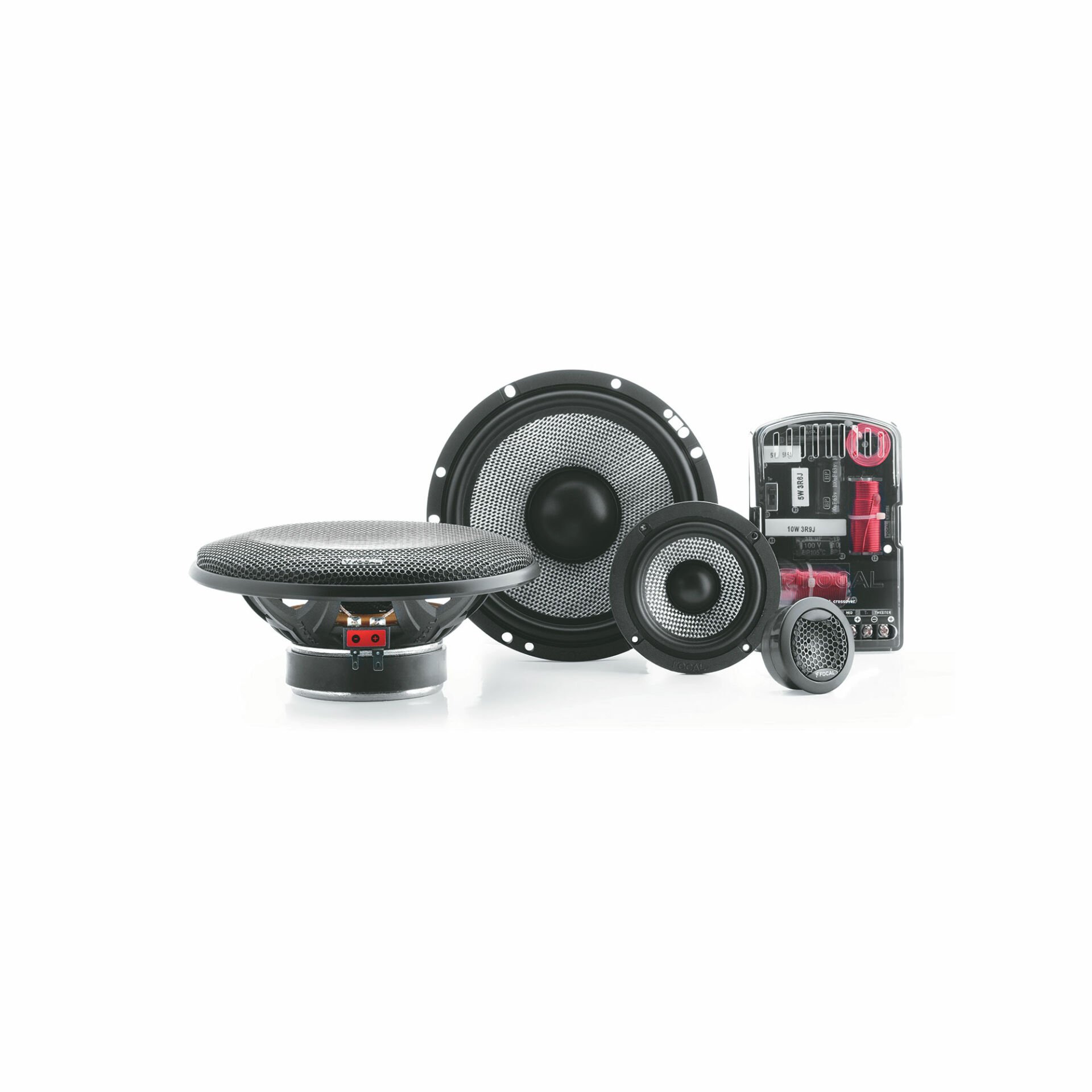 Focal 165-AS3 16cm 3 Yollu Komponent Mid Takımı (150 Watt)
