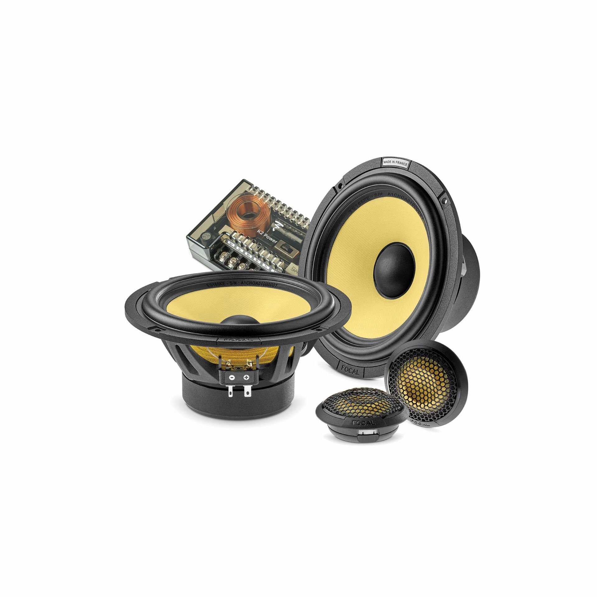 Focal ES-165-KE 16cm Komponent Mid Takımı (160 Watt)