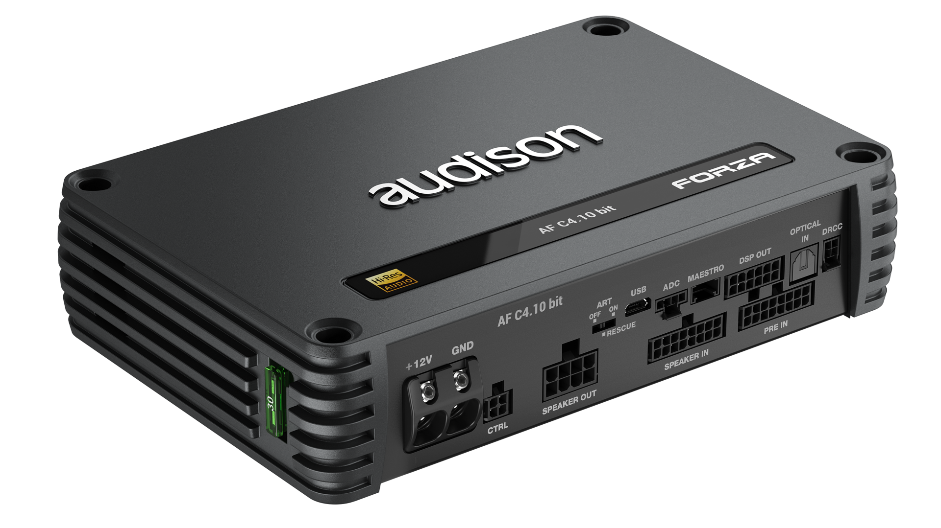 Audison AF-C4.10 BİT 4 Kanal İşlemcili Amfi (600 Watt)