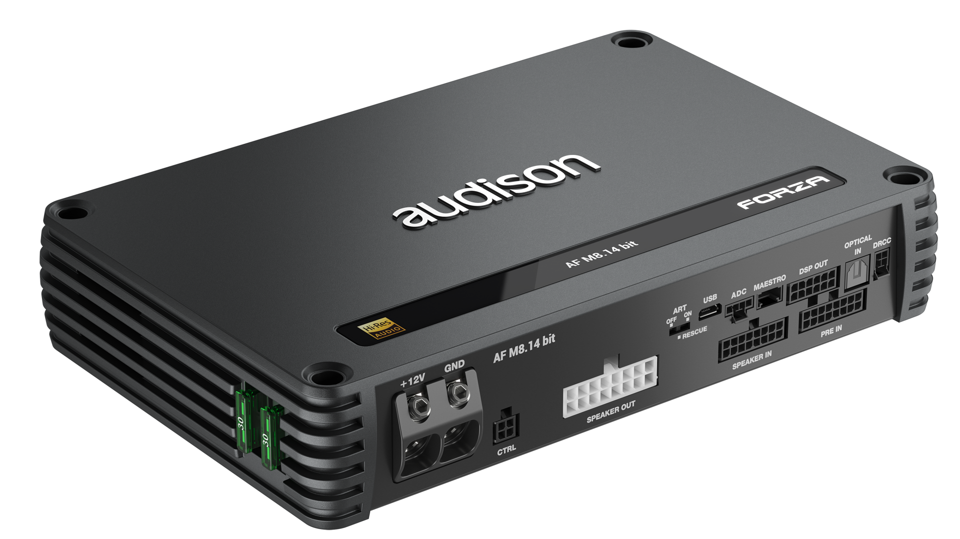 Audison AF-M8.14 BİT 8 Kanal İşlemcili Amfi (1120 Watt)
