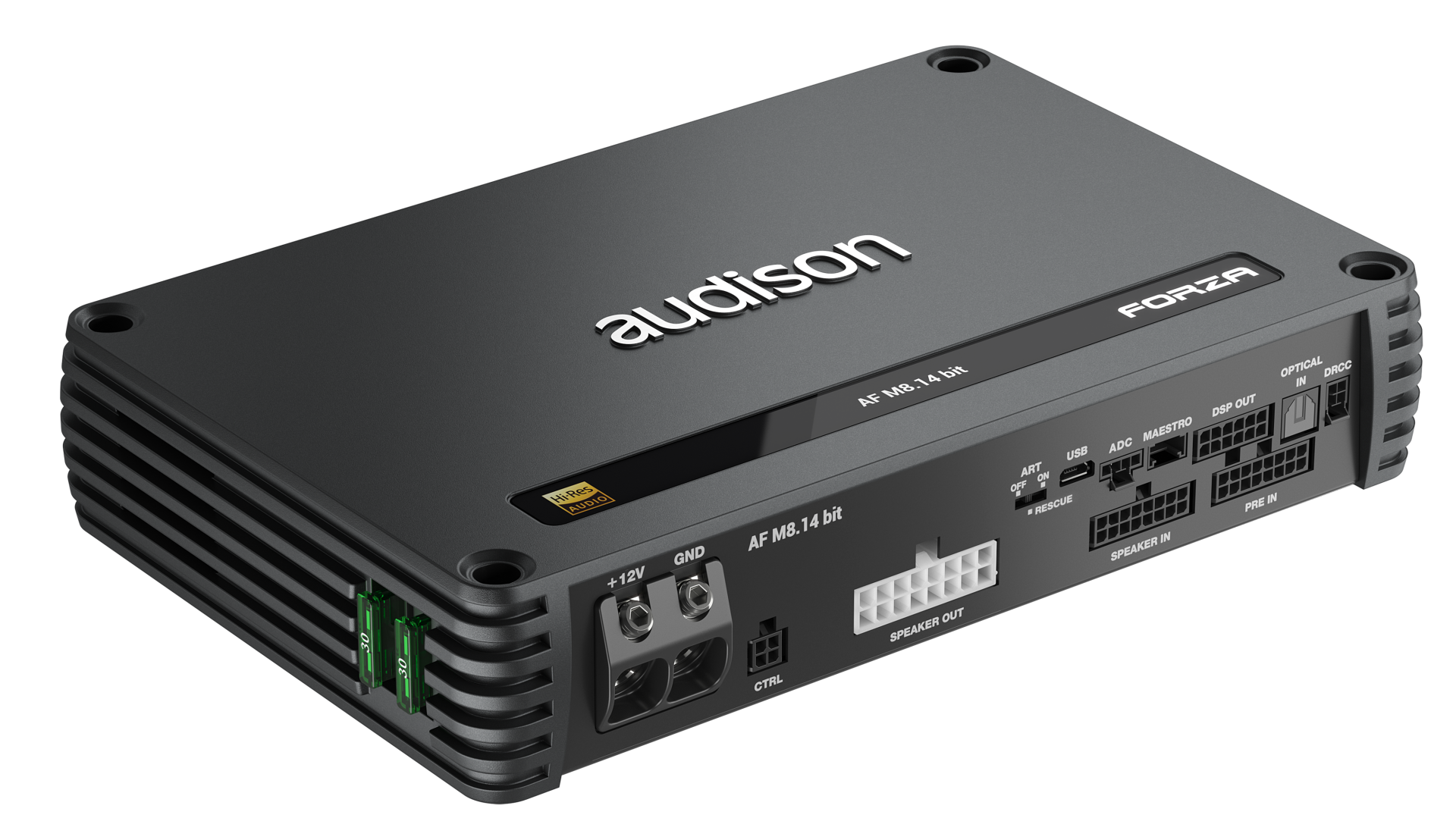 Audison AF-M8.14 BİT 8 Kanal İşlemcili Amfi (1120 Watt)