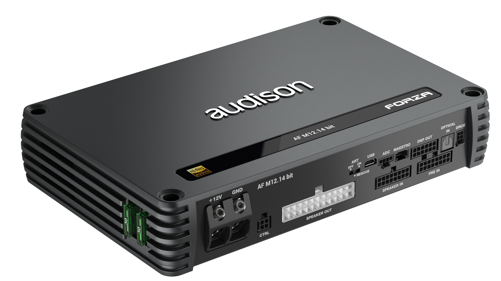 Audison AF-M12.14 BİT 12 Kanal İşlemcili Amfi (1080 Watt)