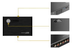 Rainbow EL-PA 200 4 Kanal DSP Amfi (200 Watt)
