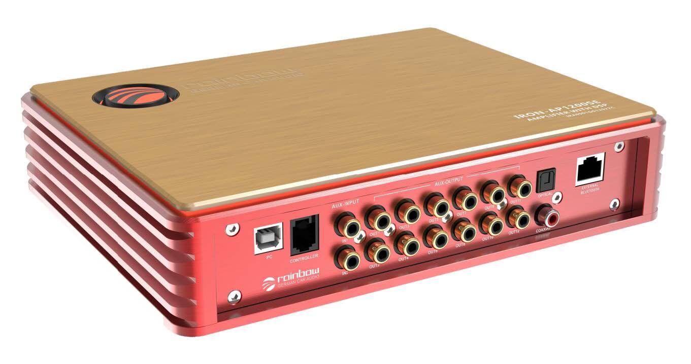 Rainbow IRON AP-1200SE 12 Kanal DSP Amfi (1200 Watt)