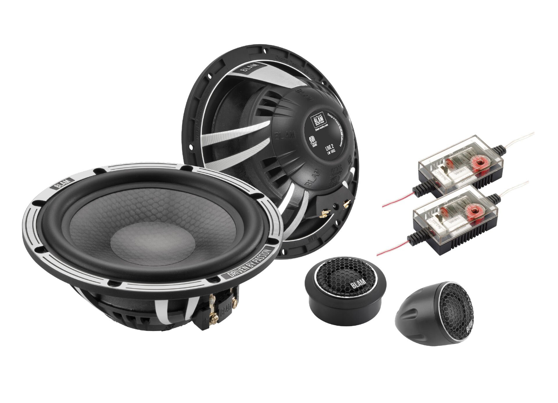 Blam L165S 16 cm Komponent Mid Takımı (140 Watt)