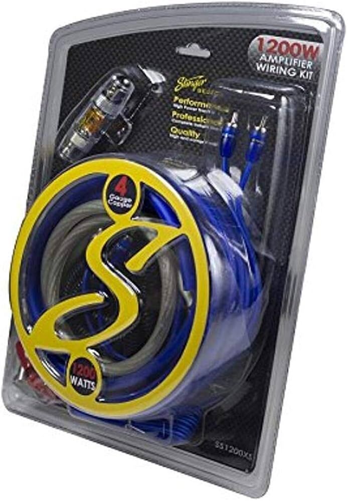 Stinger SS1200XS 4GA 1200 Watt Amfi Kablo Kiti