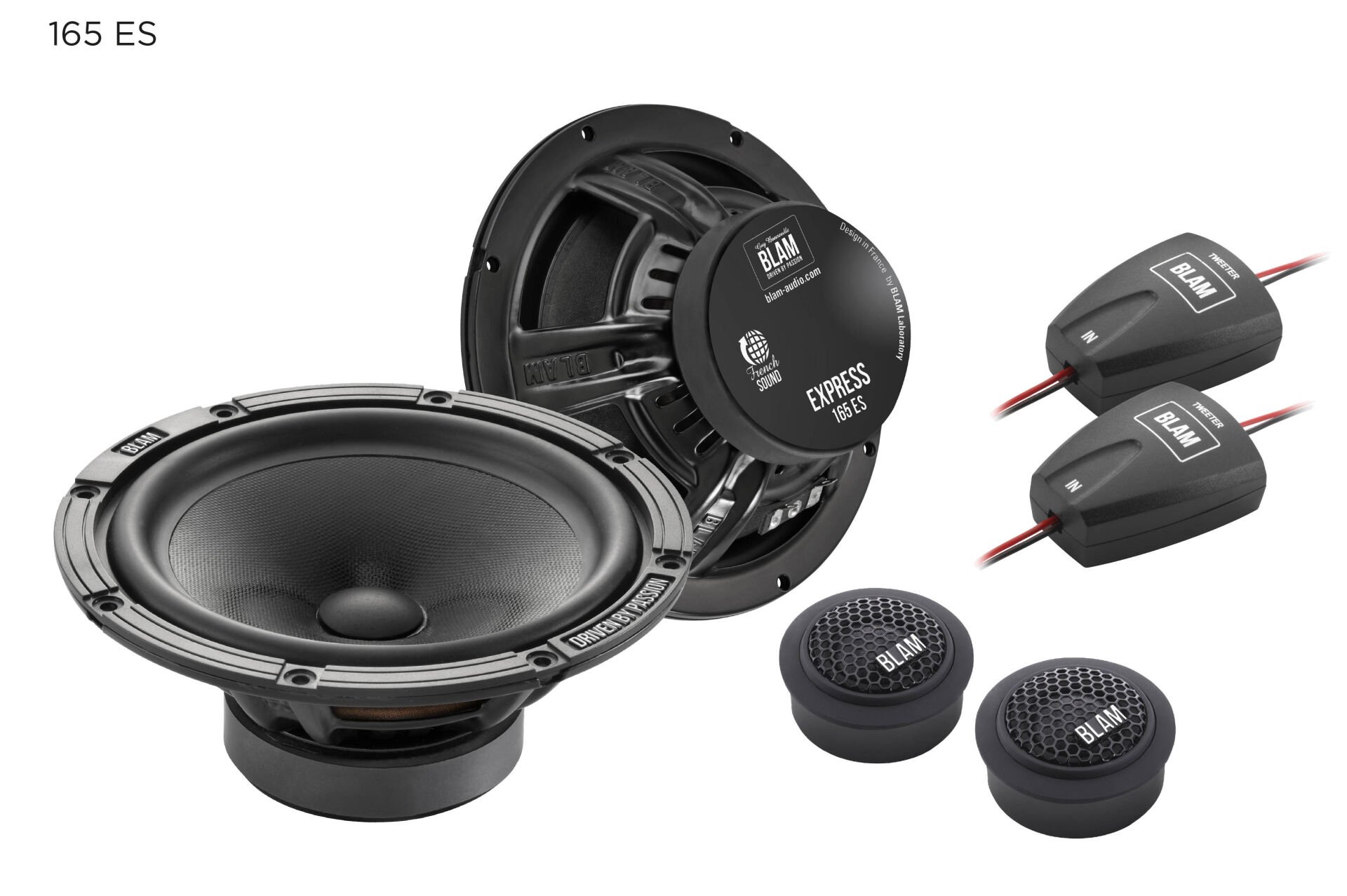 BLAM 165ES 16cm Komponent Hoparlör Seti 60W RMS | 2 Ohm | 165 mm