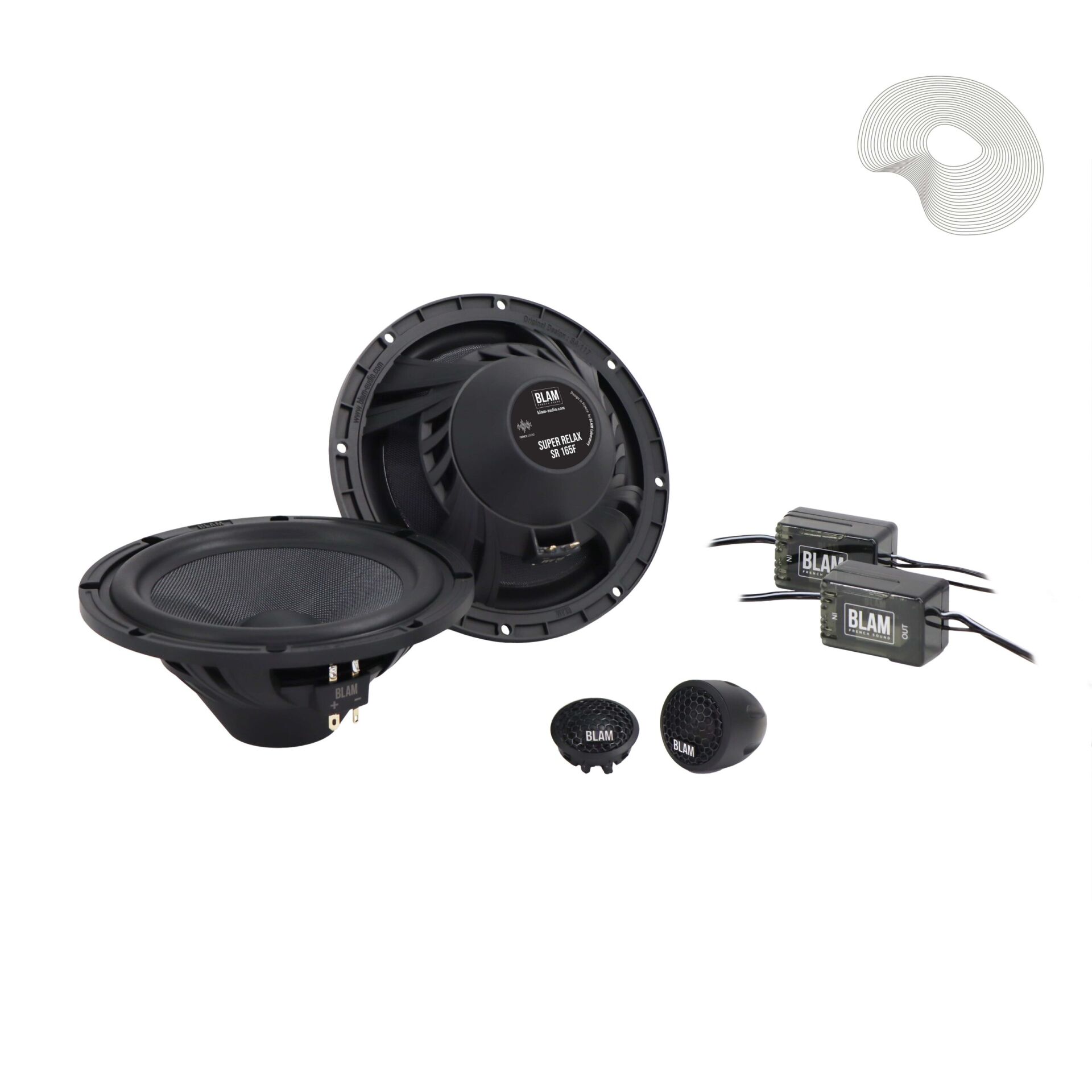 Blam SR165F 16 cm Komponent Mid Takımı (150 Watt)