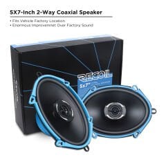 Recoil RCX57 Oval Koaksiyel Hoparlör (200 Watt)