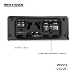 Recoil DII-1000.1 Mono Amfi (2000 Watt)