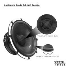 Recoil RD365 3 Yollu Komponent Mid Takımı (160 Watt)