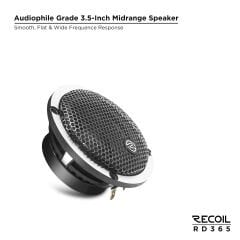 Recoil RD365 3 Yollu Komponent Mid Takımı (160 Watt)