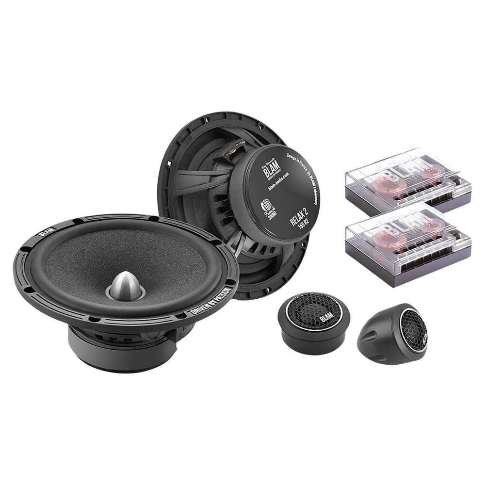 Blam 165RX 16.5 cm 2 Yollu Komponent Hoparlör Takımı | 150W Max Güç | 95 dB Hassasiyet | 2 Ohm