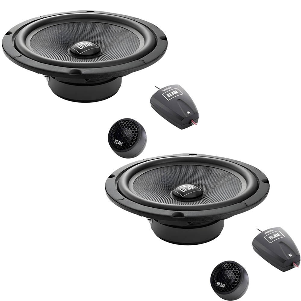 Blam 200RS 20 cm 2 Yollu Komponent Hoparlör Takımı | 200W Max Güç | 94 dB Hassasiyet | 3 Ohm
