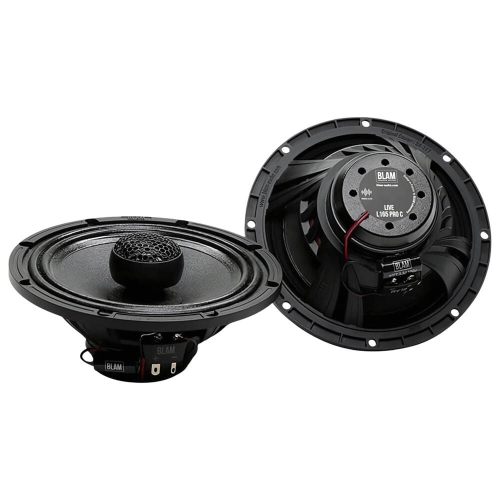 Blam L165 PRO C 200W 165mm Koaksiyel Hoparlör | Yüksek Hassasiyetli Neodimyum Motorlu | 25mm Titanyum Tweeter