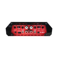 Reiss Audio RS-Q60.4 4 Kanal Amplifikatör Kırmızı