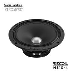 Recoil MS10-4 25cm Midrange (500W)