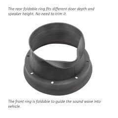 Recoil SPB65-DM 16 cm Katlanabilir Silikon Hoparlör İzolasyon Kiti