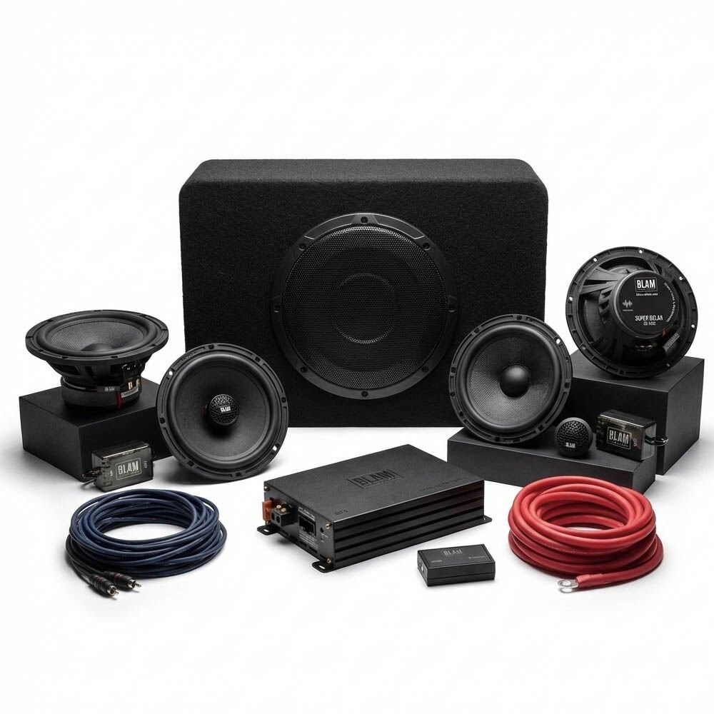 Nissan Qashqai Blam Hi-Fi Ses Sistemi Paketi 1000 Watt Montaj Dahil