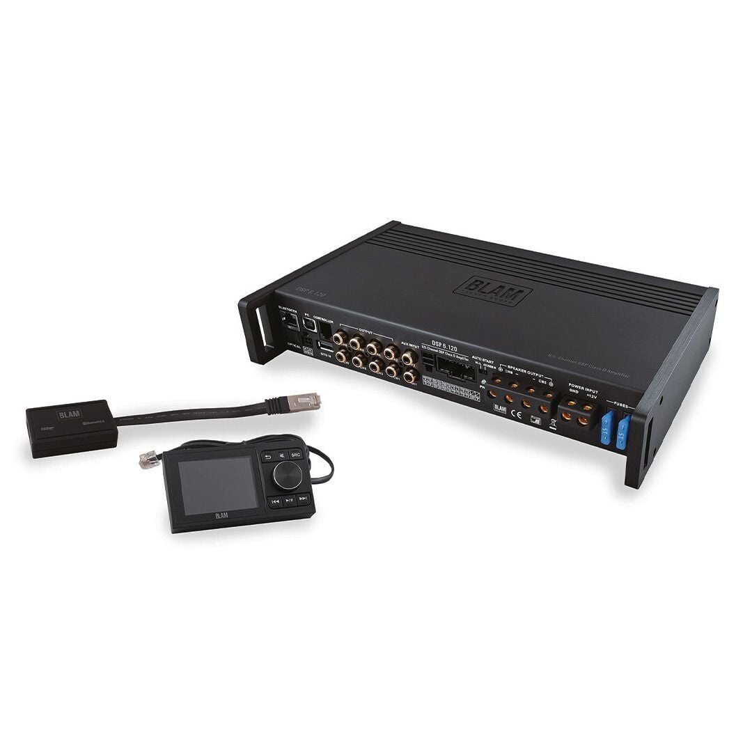 BLAM DSP Amplifier 6.120 6 Kanal | DSP | Bluetooth | 8 Çıkış