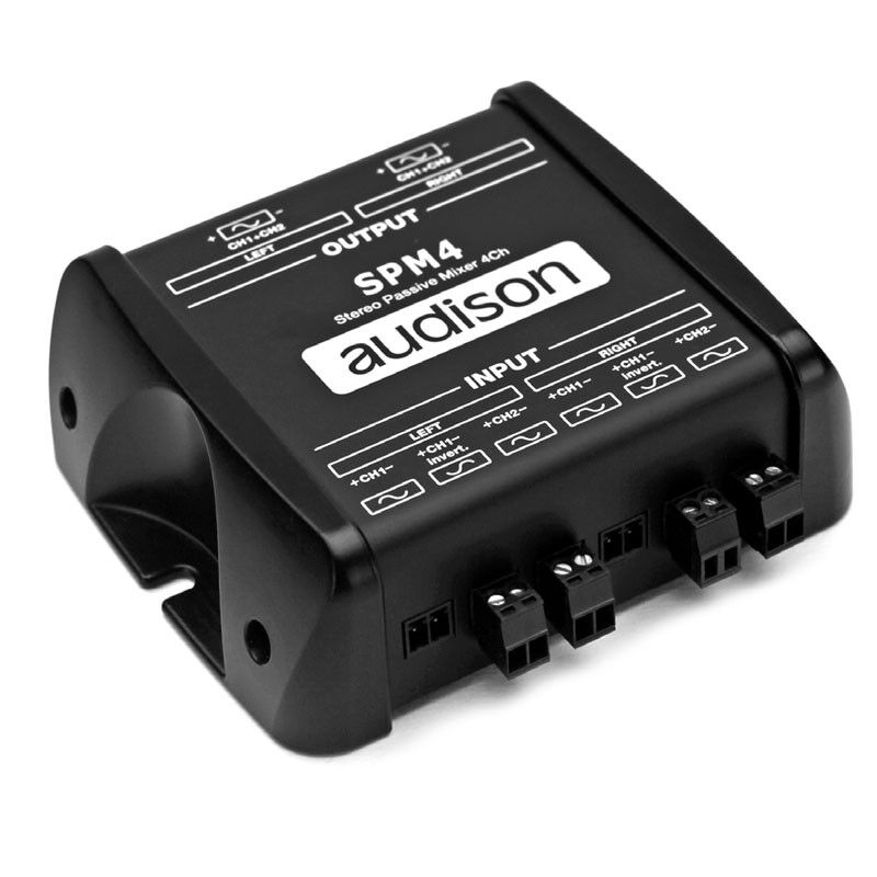 Audison SPM4 DSP İşlemcili Amfi / İşlemci